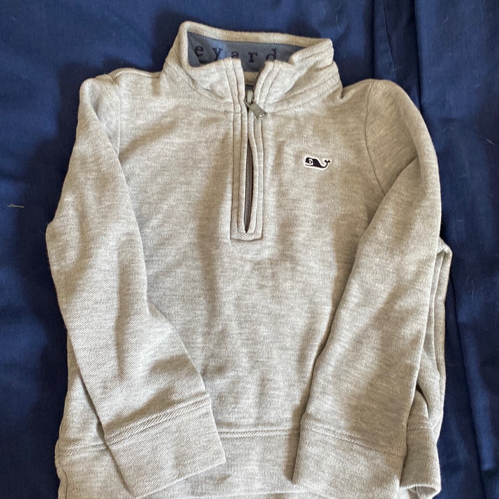 EUC vineyard Vines Half Zip Sweater
